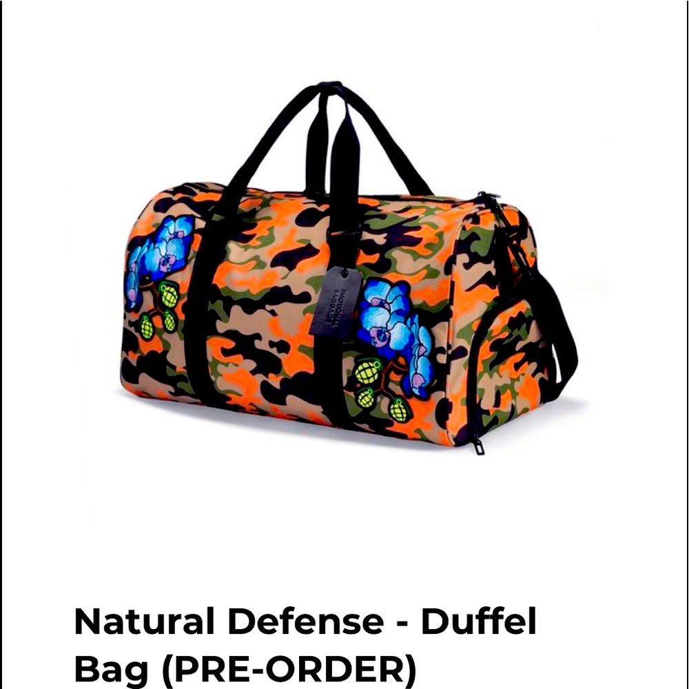 Sue Tsai Duffle Embroidery & Chenille